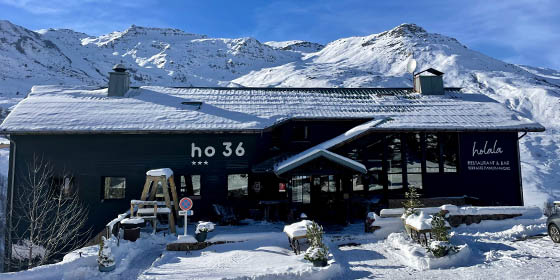 ho36 Les Menuires in the French Alps