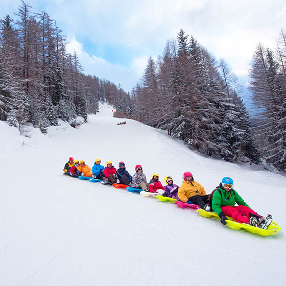 Snake gliss in Val Cenis